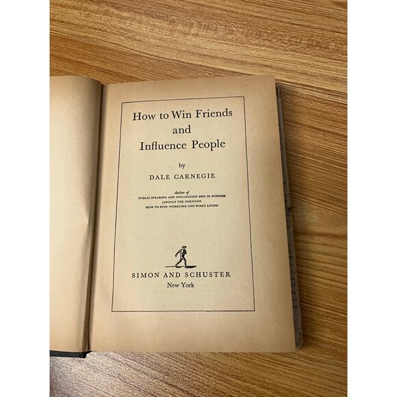 Dale Carnegie How to Win Friends & Influence People Hardcover 83rd Printing - Picture 6 of 10